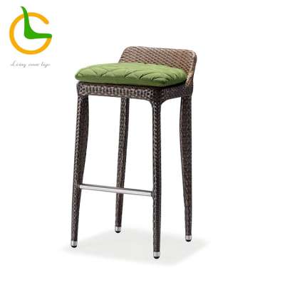 New design furniture manufacturer supplier wholesale best price outdoor rattan bar stool