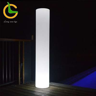 LIGO outdoor landscape plastic cylinder shape led lamp