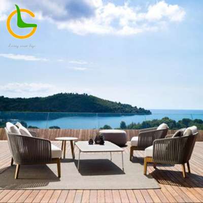 China imported high quality waterproof European style hand carved outdoor teak furniture